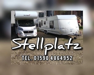 Stellplatz für Wohnwagen, Wohnmobil, Boot, Anhänger 