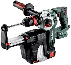 Metabo Akku-Kombihammer KHA 18 LTX BL 24 Q Set b rstenlos mit Quick-Wechselfutter (SDS plus zylindri