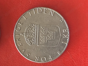 Münze Münzen Umlaufmünze Schweden 1 Krone 1981