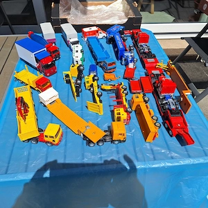 Siku-1:32 und 1:50 55   Siehe die Modelle in den Bildern Trecker-Anhänger - Kran und andere
