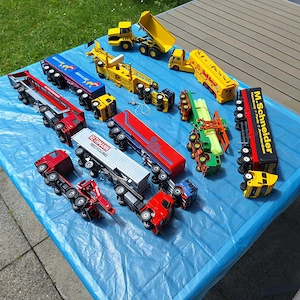 Siku 1:50 55  Verschiedene Anhänger -Krane- usw  siehe dazu die Fotos Bild 2