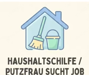 Hausarbeit suche ich privaten Wohnung Haushalten zu aufräumen sauber machen sie können schreiben!