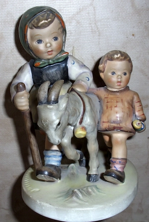 seltene Hummel,-Figurengruppe 