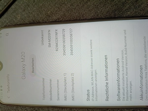 Smartphone Samsung M20
