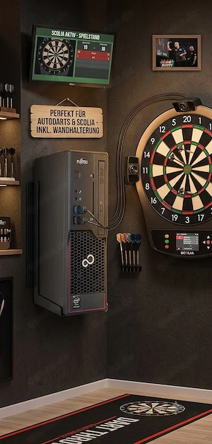 Fujitsu Mini-PC (16GB RAM, SSD) | Ideal für Autodarts & Server