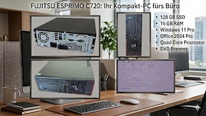 Fujitsu Mini-PC (16GB RAM, SSD) | Ideal für Autodarts & Server Bild 2