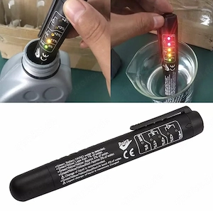 Mit dem Tester kann der Wassergehalt in der Bremsfl ssigkeit schnell und effektiv selbst getestet