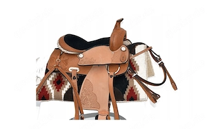 #SALE# Handmade Westernsattel mit Sattelgurt