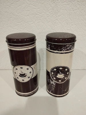 Dosen für Kaffeepads (2er Set)