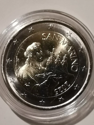 Sehr seltene 2 EURO-Münze San Marino "Heiliger Marinus 2025"