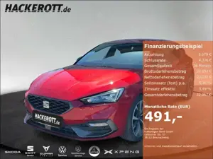 SEAT Leon 1.5 eTSI DSG Parklenka. Navi ACC Klimaa.