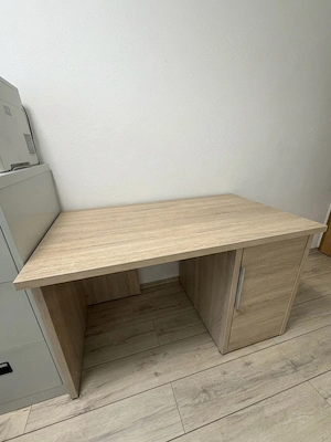 Hochwertiger Schreibtisch in Eiche-Optik (120x70) cm - wie neu!