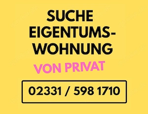 Wohnung zum Kauf in Witten gesucht