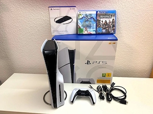 Playstation 5 slim sony PS5 slim , Speicherkapazität: 1 TB CDs player 
