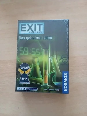 Exit-das geheime Labor-Original verpackt Kosmos 