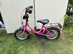 Mädchen-Fahrrad pink