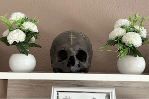 schwurschädel   menschlicher schädel   oath skull