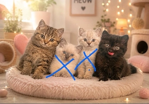 Britisch kurzhaar kitten BKH liebevolle Samtpfoten Weiß,Braun,Getigert