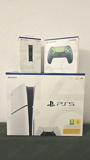 sony Playstation 5 slim PS5 slim CDs player 1TB 