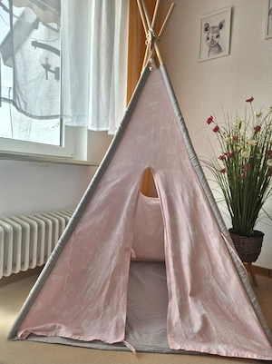 Tipi Spielzelt in rosa