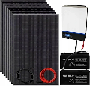 SOLARMODULSET 5000W 400Ah KONVERTER 230V Das vorgeschlagene Set erm glicht die Verwendung einer 230-