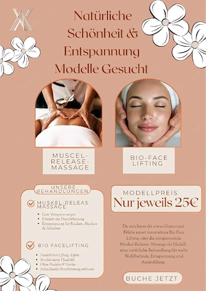 Modell für Bio-Liftlng Gesichtsbehandlung in München gesucht 