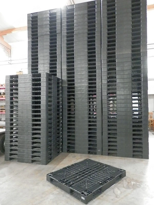 Kunststoffpaletten, Plastikpaletten 1,30m x 1,10m