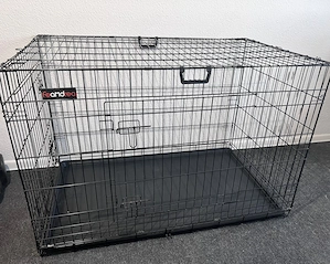 Hundekäfig mit 2 Türen 