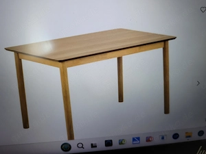  Esstisch Farbe: Eiche  Material: Holz ,Größe: BHT: 120 cm, : 75 cm, : 80 cm wie Neu