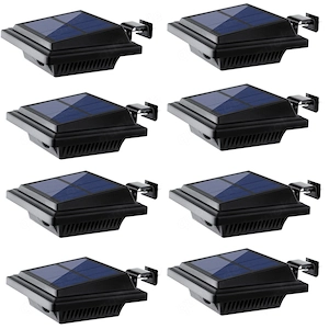 Im Set 8 St ckSonnenkollektor: 5.5V integrierter 18650 akku: 3,7V 1800mAh LED-Leistung: 3W, 25PCS, 5