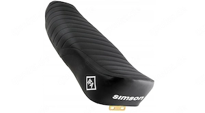 Simson S51 Enduro Sitzbank Leder hochwertige Verarbeitung Sattler  n Besetzt mit gestepptem Leder,