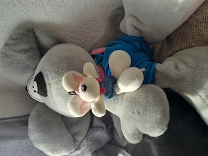 XXXL Diddl Maus Orginal 90ziger,grau, riesig ,Sammler 