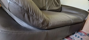 2Sitzer Ledersofa Firma Hukla Bild 2
