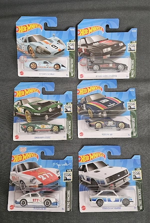 Hot Wheels Retro Racers Set