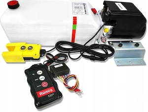 Hydrauliche pumpe stromversorgung kipper anh nger set 24v 3kw