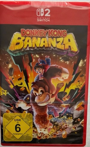 Switch 2 Donkey Kong Bananza NEU