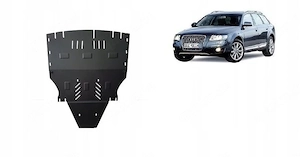 Stahl Motorabdeckung Unterfahrschutz Audi Allroad2 A6 C6 ohne Seitenteile Umr stung mit Anbaumateria
