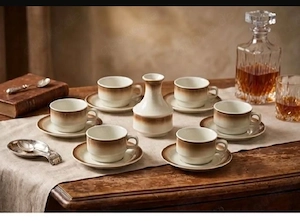 walkuere bayreuth kaffeeservice 70er jahre vintage