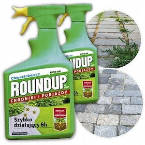 2 x 1l Roundup Al Hobby Herbizid f r Gehwege und Einfahrten