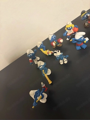 14 goofy schlumpf und mickey figuren 