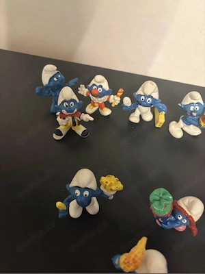 16 schlumpf Figuren 