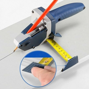#BESTSELLER# Trockenbauschneider mit Ma band & Bleistift All in One