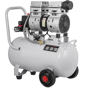 Silent Luftkompressor Fluester Kompressor OElfrei 30l Druckluft Leise fuer Werkstatt