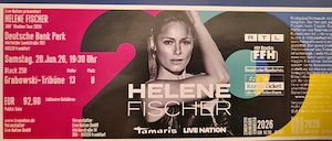 Helene Fischer 20.06. Frankfurt
