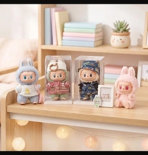 4x Original POP MART Labubu | OVP, Karten, QR-Code & Zubehör