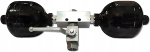Das Kit enth lt: Hydraulikspeicher Hydraulikspeicher HDA 0,75L Gerader Anschlussnippel G1 2" - G1 2"