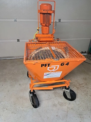 Pft, Putzmaschine, G4,Putzmeister. Verputzmaschine Bild 2