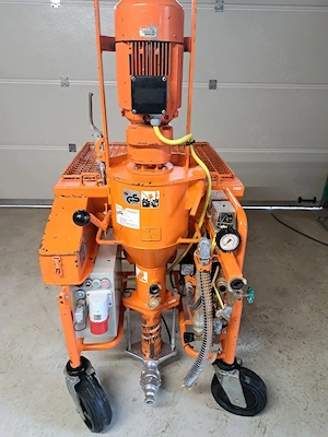 Pft, Putzmaschine, G4,Putzmeister. Verputzmaschine