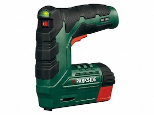 PARKSIDE  Akku Tacker  PAT 4 D5 , 4 Volt, mit Klammern u. N geln