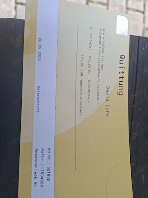 konzertticket Toten Hosen
